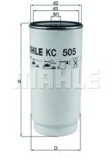 Купить KC 505D MAHLE Топливный фильтр (накручиваемый) Актрос (7.7, 10.7, 12.8)