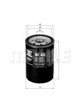Купить HC 45 MAHLE Фильтр коробки АКПП и МКПП Passat (1.6, 1.8)