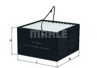 Купить KX 394 MAHLE Топливный фильтр (фильтр-патрон) F 2000 (10.0, 12.0, 12.8, 18.3)