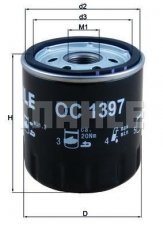 Купить OC 1397 MAHLE Масляный фильтр (накручиваемый) Типо 1.4 LPG