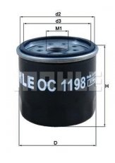 Купити OC 1198 MAHLE Масляний фільтр Максіма