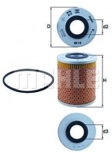 Масляний фільтр OX 15D MAHLE – (фильтр-патрон) фото 1