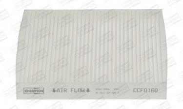 Купити CCF0160 CHAMPION Салонний фільтр (тонкой очистки, частичный)