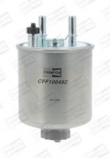 Купить CFF100492 CHAMPION Топливный фильтр (без датчика уровня воды, прямоточный) Твинго 2 1.5 dCi