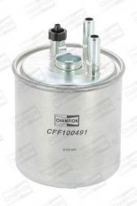 Топливный фильтр CFF100491 CHAMPION – (прямоточный, с подсоединением датчика уровня воды) фото 1