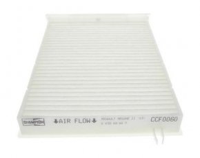 Салонный фильтр CCF0060 CHAMPION – (тонкой очистки, частичный) фото 2