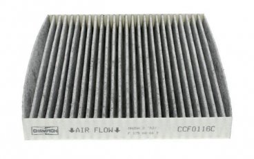 Купить CCF0116C CHAMPION Салонный фильтр (из активированного угля) СХ-7 (2.2 MZR-CD, 2.2 MZR-CD AWD, 2.3 MZR DISI Turbo)