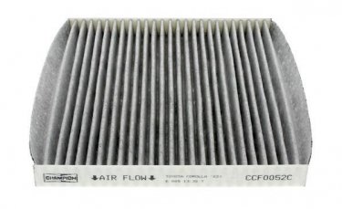 Купить CCF0052C CHAMPION Салонный фильтр (из активированного угля) Avensis T25 (1.6, 1.8, 2.0, 2.2, 2.4)