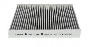 Купити CCF0328C CHAMPION Салонний фільтр (из активированного угля) Фієста 5