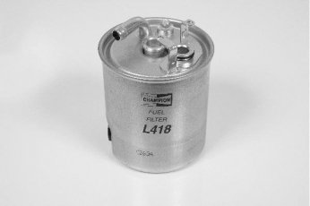 Топливный фильтр L418/606 CHAMPION – (прямоточный, с подсоединением датчика уровня воды) фото 1