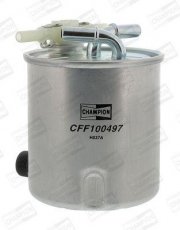Купить CFF100497 CHAMPION Топливный фильтр (без датчика уровня воды, прямоточный) Ниссан