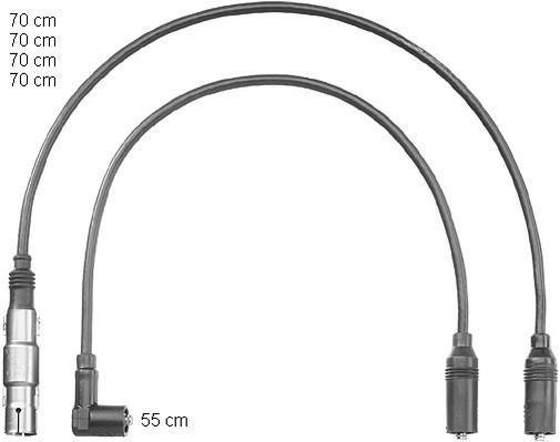 Купить CLS043 CHAMPION Провода зажигания Passat (B3, B4) 1.6