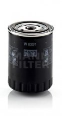 Масляний фільтр W 830/1 MANN-FILTER –  фото 1