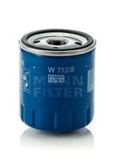 Купить W 712/8 MANN-FILTER Масляный фильтр  Ситроен С5 1 (3.0 Carlsson, 3.0 V6)