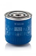 Купить W 920/48 MANN-FILTER Масляный фильтр  Almera V10 (2.2 Di, 2.2 dCi)