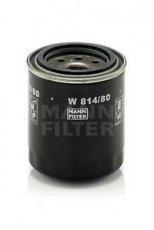 Купити W 814/80 MANN-FILTER Масляний фільтр H100