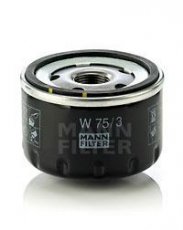 Купить W 75/3 MANN-FILTER Масляный фильтр  Alfa Romeo 156 (1.9 JTD, 2.0 JTS)