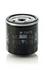 Купити W 712/75 MANN-FILTER Масляний фільтр Leganza