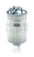 Купить WK 842/4 MANN-FILTER Топливный фильтр  Jetta 2 (1.6 D, 1.6 TD)