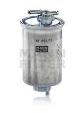 Купити WK 853/11 MANN-FILTER Паливний фільтр  Шаран (1.9 TDI, 1.9 TDI 4motion, 2.0 TDI)