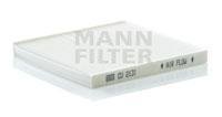 Купить CU 2131 MANN-FILTER Салонный фильтр (частичный)
