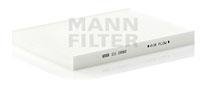 Купить CU 2882 MANN-FILTER Салонный фильтр (частичный) Шкода