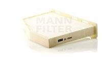 Купить CU 2939 MANN-FILTER Салонный фильтр (частичный)