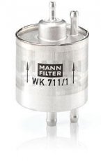 Купити WK 711/1 MANN-FILTER Паливний фільтр  A-Class W168 (1.4, 1.6, 1.9, 2.1)