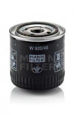 Масляный фильтр W 920/45 MANN-FILTER –  фото 1