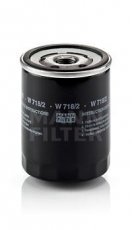 Купить W 718/2 MANN-FILTER Масляный фильтр  Fiorino (1.7 D, 60 1.7 D)