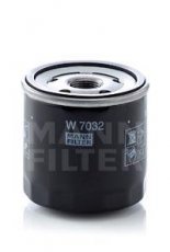 Купить W 7032 MANN-FILTER Масляный фильтр  Juke 1.5 dCi