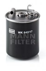 Купить WK 842/17 MANN-FILTER Топливный фильтр  Ванео W414 1.7 CDI