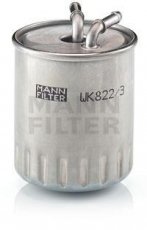 Купить WK 822/3 MANN-FILTER Топливный фильтр  Мерседес 211 E 400 CDI
