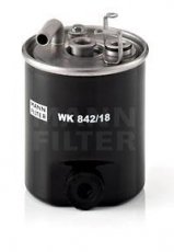 Купить WK 842/18 MANN-FILTER Топливный фильтр  Sprinter (901, 902, 903, 904) 2.1