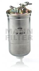 Купити WK 853/4 MANN-FILTER Паливний фільтр  Пунто (1.7 D, 1.7 TD)