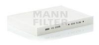 Купити CU 2335 MANN-FILTER Салонний фільтр (частковий) Doblo (1.2, 1.4, 1.6, 1.8, 1.9)