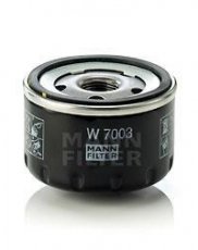 Купить W 7003 MANN-FILTER Масляный фильтр  Добло (1.9 D Multijet, 1.9 JTD, 1.9 JTD Multijet)