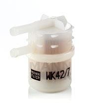 Купить WK 42/7 MANN-FILTER Топливный фильтр  Colt (1.2, 1.3, 1.5, 1.6)