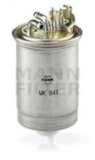 Купить WK 841 MANN-FILTER Топливный фильтр  Polo (1.7, 1.9)