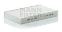 Купить CU 1629 MANN-FILTER Салонный фильтр (частичный)