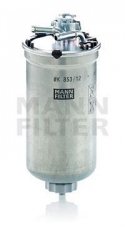 Купить WK 853/12 MANN-FILTER Топливный фильтр  Поло (1.4 TDI, 1.9 SDI, 1.9 TDI)