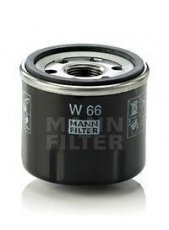 Купить W 66 MANN-FILTER Масляный фильтр  Клио (2, 3, 4) (1.0, 1.1)