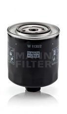 Масляний фільтр W 1130/2 MANN-FILTER –  фото 1