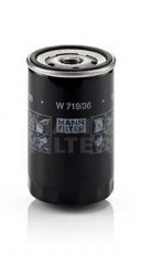Купити W 719/36 MANN-FILTER Масляний фільтр 