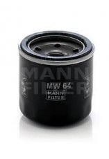 Купити MW 64 MANN-FILTER Масляний фільтр  Honda CB (0.4, 0.5, 0.7, 1.1, 1.3)