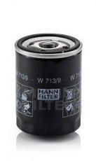 Масляный фильтр W 713/9 MANN-FILTER –  фото 1