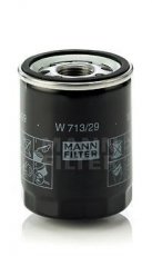 Купить W 713/29 MANN-FILTER Масляный фильтр  С Тайп (2 V8, 4.2 V8, R 4)