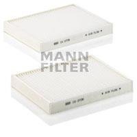 Купить CU 2736-2 MANN-FILTER Салонный фильтр (частичный) БМВ Е39