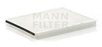 Купить CU 2839 MANN-FILTER Салонный фильтр (частичный)