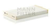Купити CU 15 001 MANN-FILTER Салонний фільтр (частковий) Juke (1.2, 1.5, 1.6)